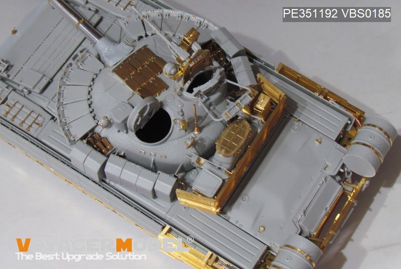 Voyager Model PE351192 Modern Russian T-80BVM Main Battle Tank (smoke discharger include) (For TRUMPETER 09587) 1/35 – image 3