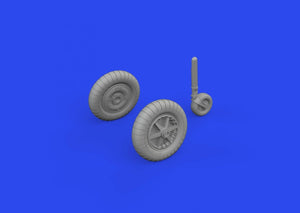 Eduard 672316 Bf 109F wheels PRINT EDUARD 1/72 – Bild 2