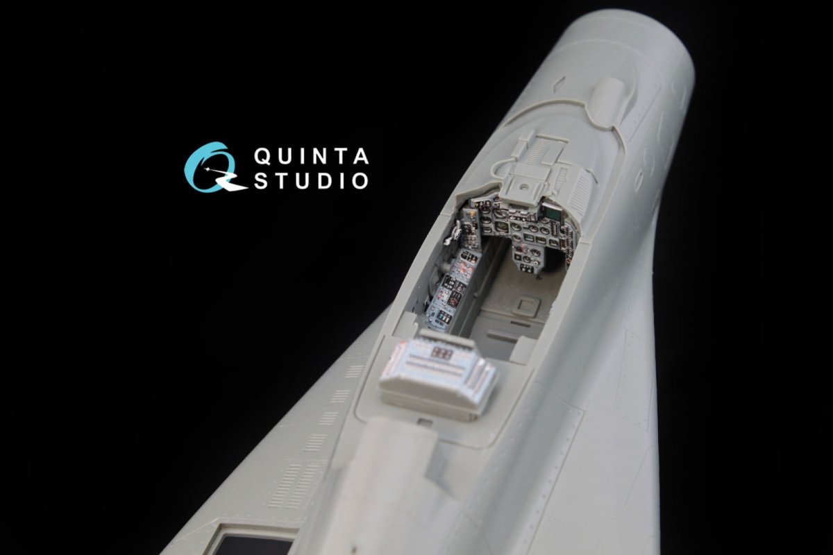 Quinta Studio QD48008 MiG-29 (9-12) 3D-Printed &amp;amp; colored Interior on decal paper (for GWH kits) 1/48 – Bild 6