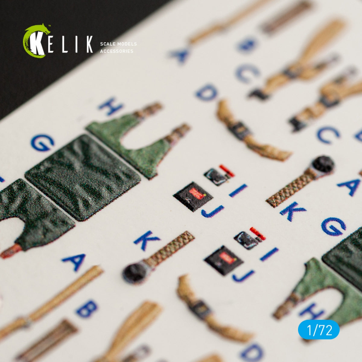 KELIK K72044 BLACKBURN BUCCANEER S.2C INTERIOR 3D DECALS FOR AIRFIX KIT 1/72 – image 5