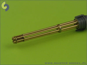 Master AM-32-029 M61 A1 Vulcan - Six-barrelled rotary 20mm cannon - turned barrels with etched barrel clamps 1/32 – image 2