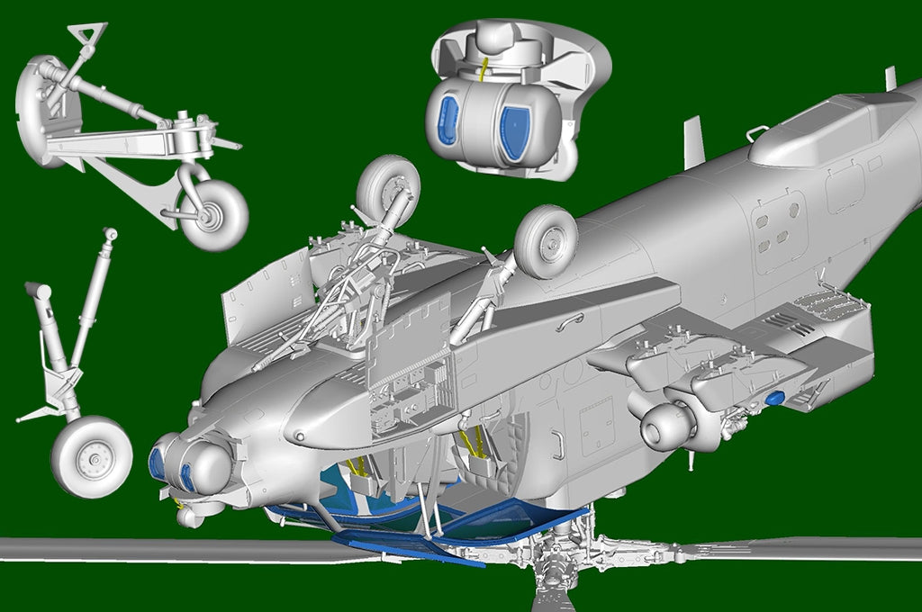 Trumpeter 05838 AH-64A Apache 1/48 – image 12