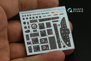 Quinta Studio QDS-32125 He 111 P/H 3D-Printed &amp;amp; colored Interior on decal paper (Revell/ProModeler) (small version) 1/32 – image 4