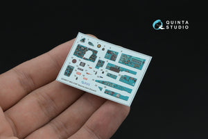 Quinta Studio QD+48577 MiG-21MF Fishbed-J (Moscow plant) 3D-Printed &amp;amp; colored Interior on decal paper (Eduard) (with 3D-printed resin parts) 1/48 – image 9