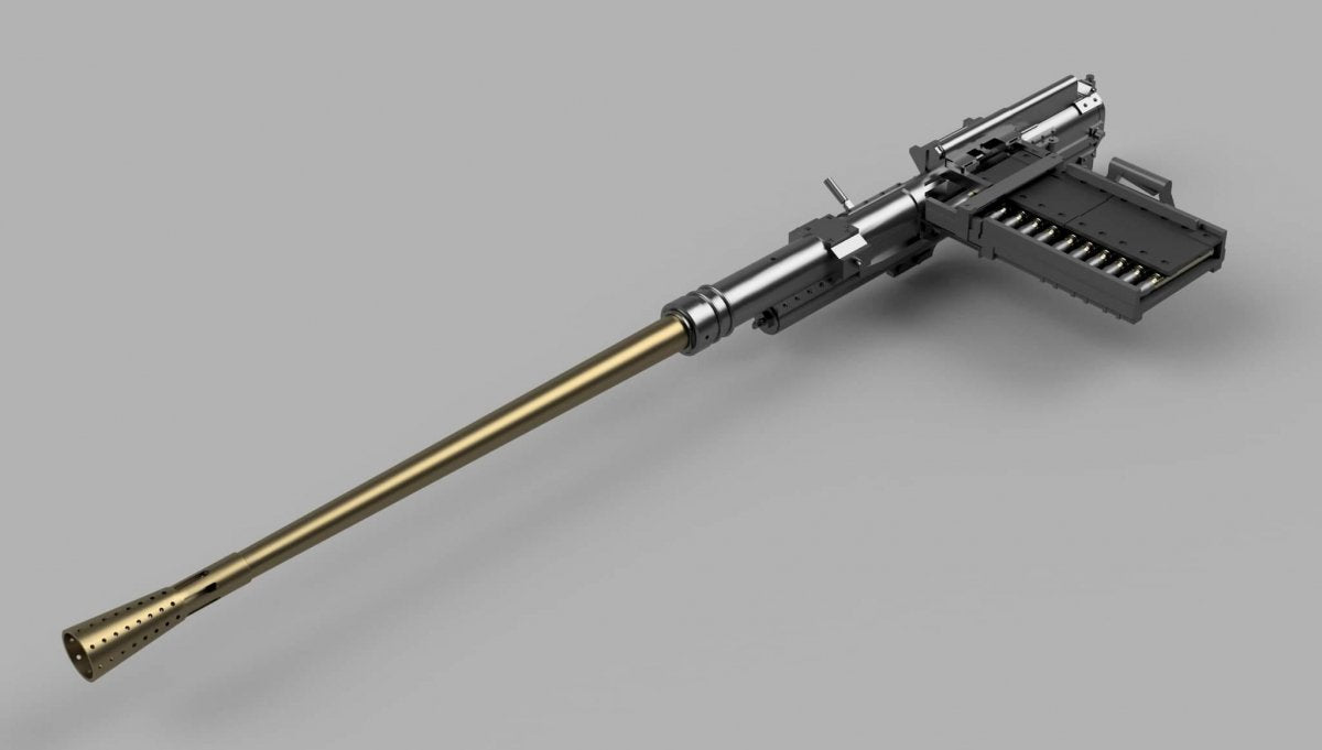 Panzer Art GB35-112 Flak337 Gun barrel with body AA Gun 1/35 – obrázek 3