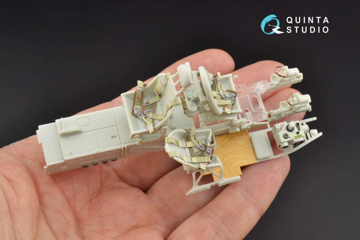 Quinta Studio QD32084 Ju 88A-1 3D-Printed &amp;amp; colored Interior on decal paper (Revell) 1/32 – obrázek 4
