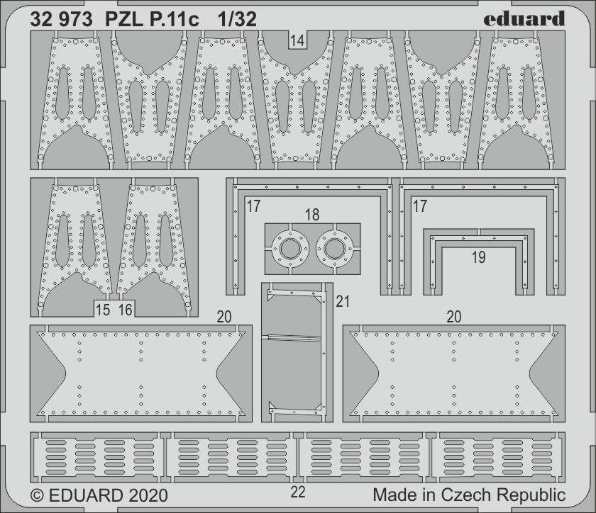 Eduard 32973 PZL P.11c 1/32 IBG – Bild 2