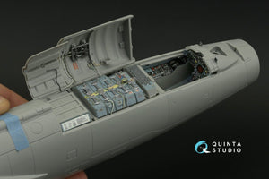 Quinta Studio QD32141 F-104G 3D-Printed &amp;amp; colored Interior on decal paper (Italeri) 1/32 – immagine 10