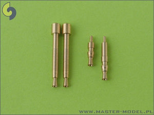 Master AM-32-005 Bf 109 E3 - E9, T armament set (MG 17 tips, MG FF barrels) 1/32
