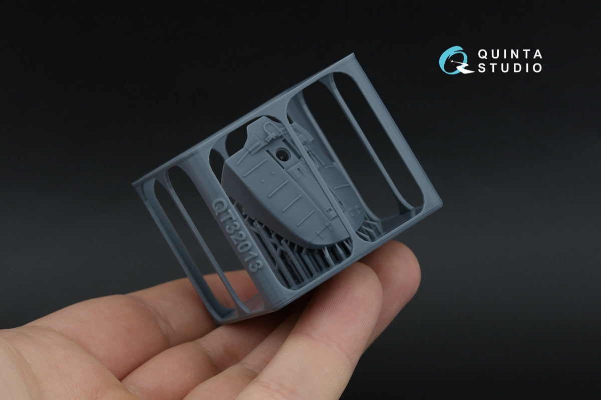 Quinta Studio QDS+32252 F-15C PAD-upgraded 3D-Printed &amp;amp; colored Interior on decal paper (Tamiya) (Small version) (with 3D-printed resin parts) 1/32 – obrázek 10