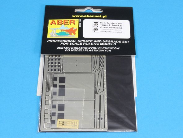 Aber 16051 Rear fenders for Tiger I, Ausf.E – (Late version) 1/16 – Bild 8