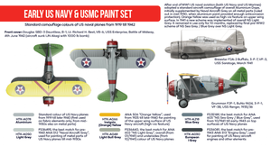 Hataka Hobby HTK-AS53 Early US Navy &amp;amp; USMC paint set (6x17ml) – obrázek 2