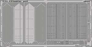 Eduard 72517 F-22 bomb bay 1/72 FUJIMI – image 2