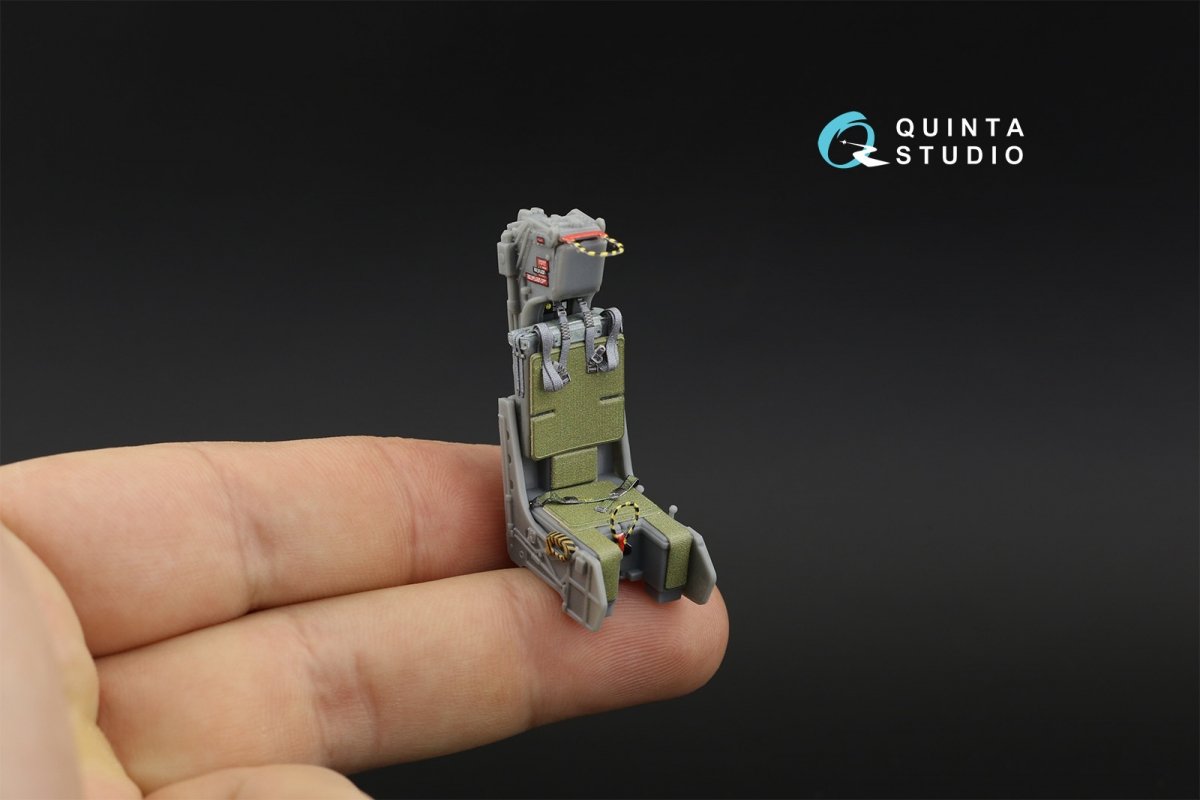 Quinta Studio QD32107 A-6E TRAM Intruder 3D-Printed &amp;amp; colored Interior on decal paper (Trumpeter) 1/32 – obrázek 3