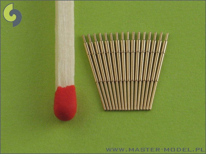 Master SM-700-012 British 5.25in (133mm) QF Mark I barrels (16pcs) - King George V, Dido and Vanguard classes – image 2
