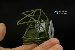 Quinta Studio QDS-35068 KAMAZ-43509 3D-Printed &amp;amp; colored Interior on decal paper (Zvezda) (Small version) 1/35 – image 6
