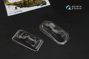 Quinta Studio QC72006 Mi-24/35 all bubble-version vacuformed clear canopy (for Zvezda kit) 1/72 – immagine 2