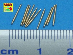 Aber 1/700L-27 Set of 10 pcs 203 mm barrels for Japan ships : Atago, Kumano, Myoko etc. 1/700 – Bild 2