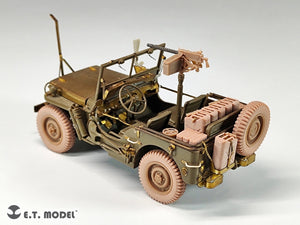 ET Model P35-156 USArmy Jeep Willys MB 1/4-ton 4x4 Truck Sagged Wheels 1/35 – image 6