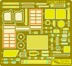Gecko Models 35GM0155 Bedford OYD Truck 3t 4x2 GS (Metal Cargo Body) 1/35
