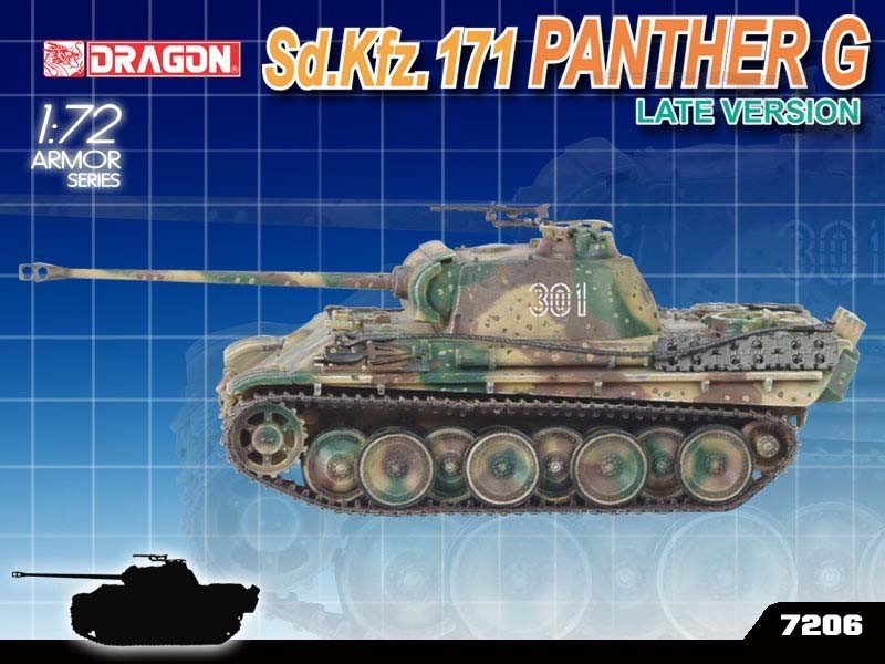 Dragon 7206 Panther G Late 1/72 – image 5
