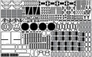 Pontos 22004F1 USS BB-61 Iowa 1944 Detail Up Set (Without wooden deck) 1/200 – image 18