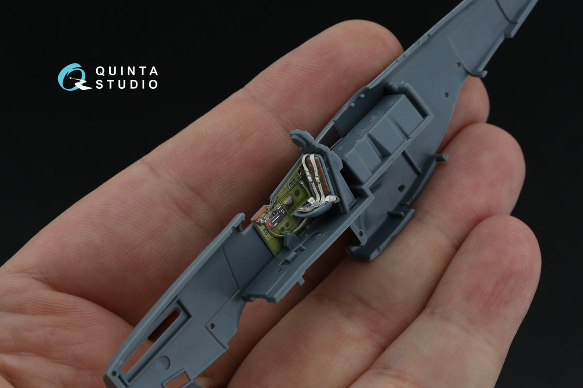 Quinta Studio QD72181 P-51D Mustang Early 3D-Printed &amp;amp; colored Interior on decal paper (Eduard) 1/72 – obrázek 11