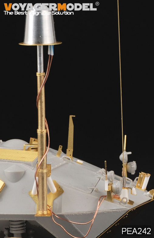 Voyager Model PEA242 Modern US LAV-25 ECM Antenna set (telescopic pole) (GP) 1/35 – obrázek 3
