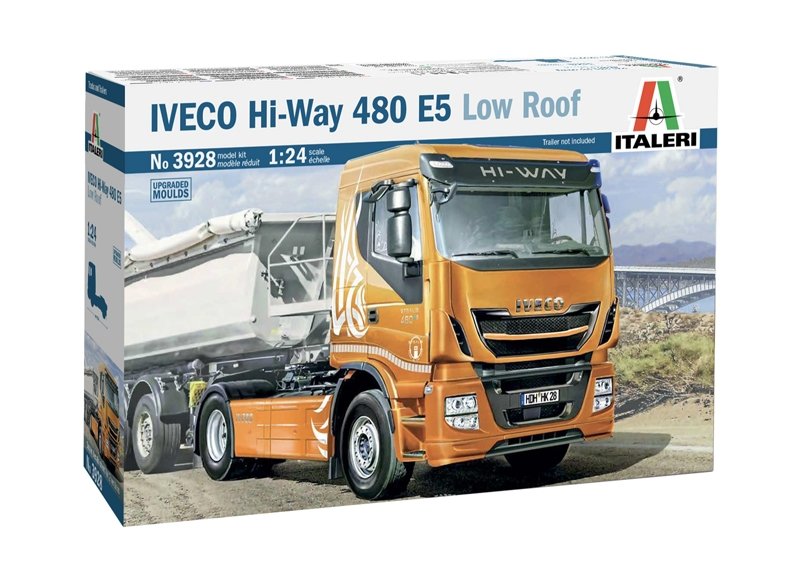 Italeri 3928 IVECO HI-WAY 480 E5 TOIT BAS 1/24