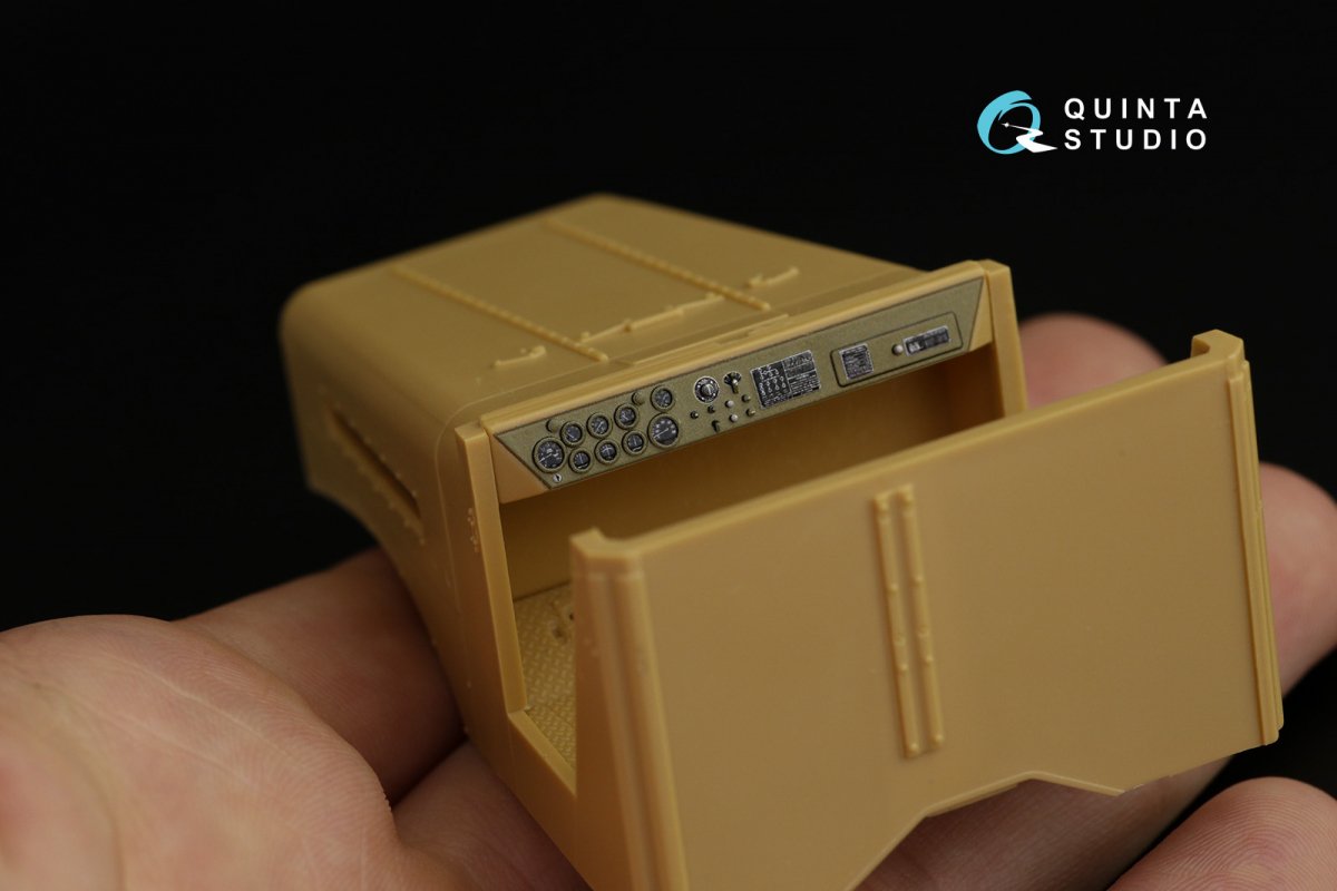 Quinta Studio QD35038 US White 666 3D-Printed &amp;amp; colored Interior on decal paper (Hobby Boss) 1/35 – image 2