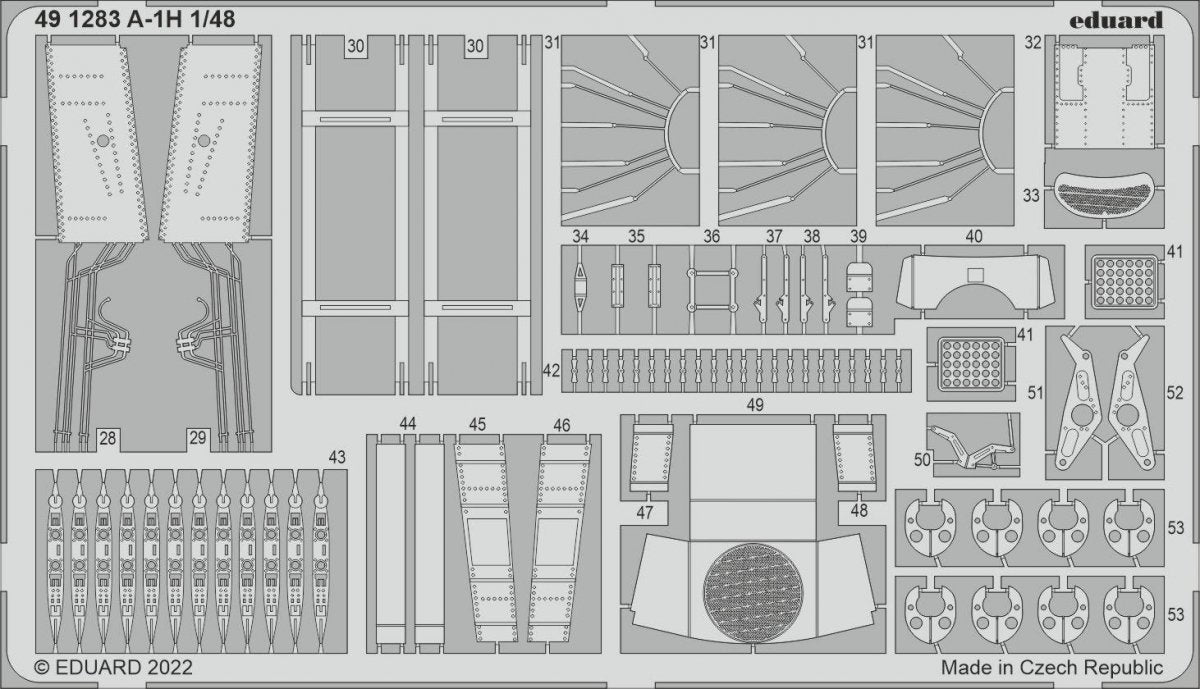 Eduard 491283 A-1H TAMIYA 1/48 – immagine 2