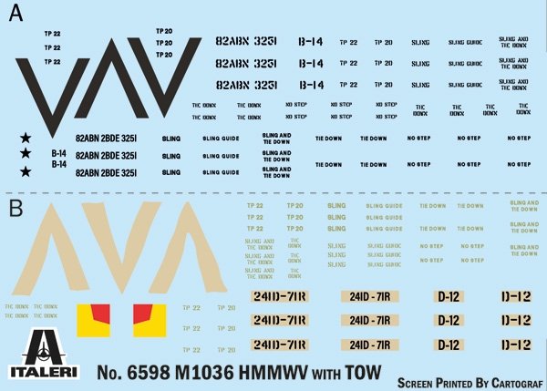 Italeri 6598 HMMWV M1036 TOW Carrier 1/35 – image 5