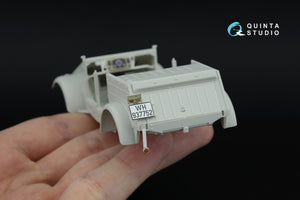 Quinta Studio QDS-35142 Kubelwagen Type 82 3D-Printed &amp; coloured Interior on decal paper (Meng VS-015) (Small version) 1/35