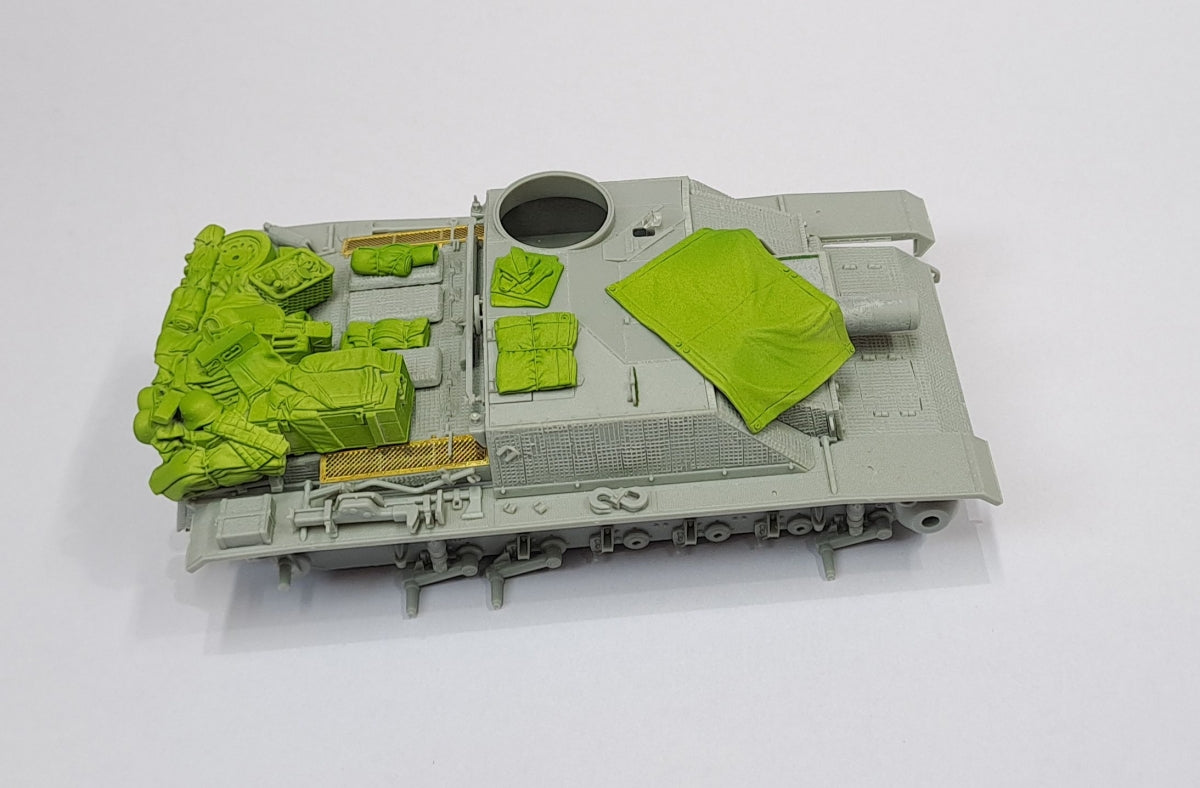 Eureka XXL ER-3573 Stowage Set for Sturmgeschütz III Ausf.G (Das Werk, Dragon, MiniArt, RFM, Takom) 1/35 – image 8