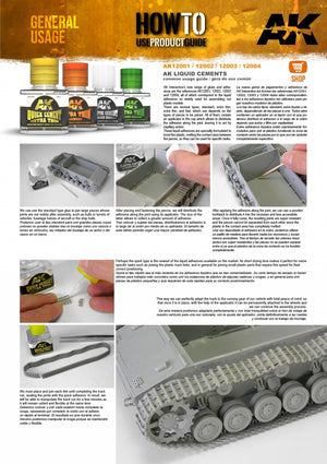 AK Interactive AK12001-B REFILL – QUICK CEMENT EXTRA THIN GLUE 200ml – Bild 3