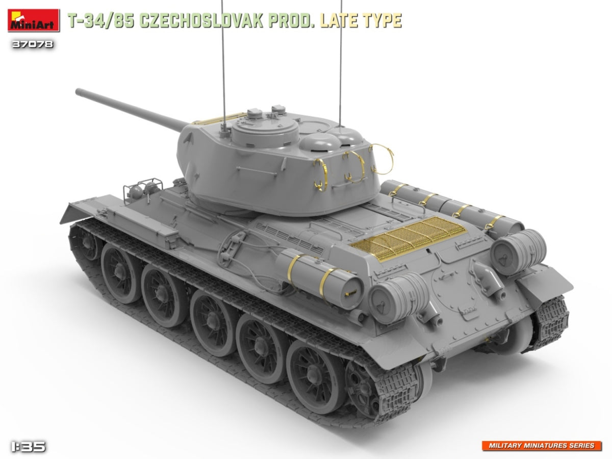 MiniArt 37078 T-34/85 Czechoslovak Prod. Late Type 1/35 – image 4