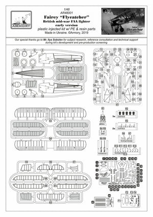 Armory Models 48001 Fairey Flycatcher British interwar FAA Fighter, early version, w/ Jaguar-III engine 1/48 – image 17
