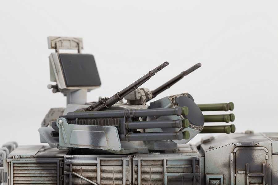 Zvezda 7441 SA-22 Greyhound / Pantsir-S1 - Russian Self-Propelled Anti-Aircraft System 1/100