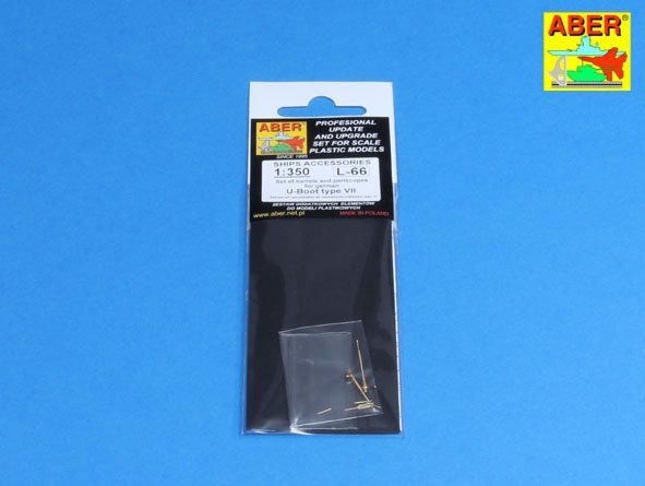 Aber 350L-66 U-Boot VII Barrel and Periscope Set (1/350) – image 6