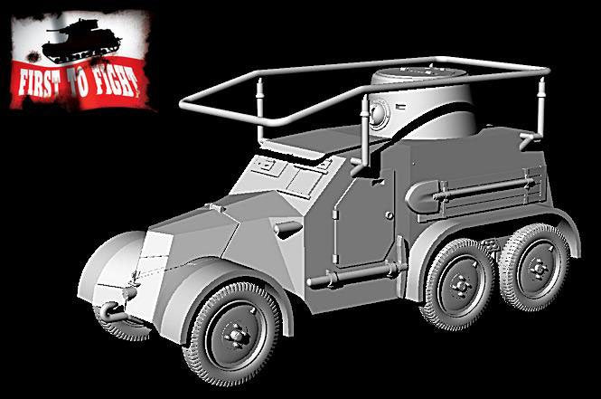 First To Fight PL105 First To Fight PL105 - Panzerspahwagen 30(t) Command Vehicle 1/72 – Bild 3