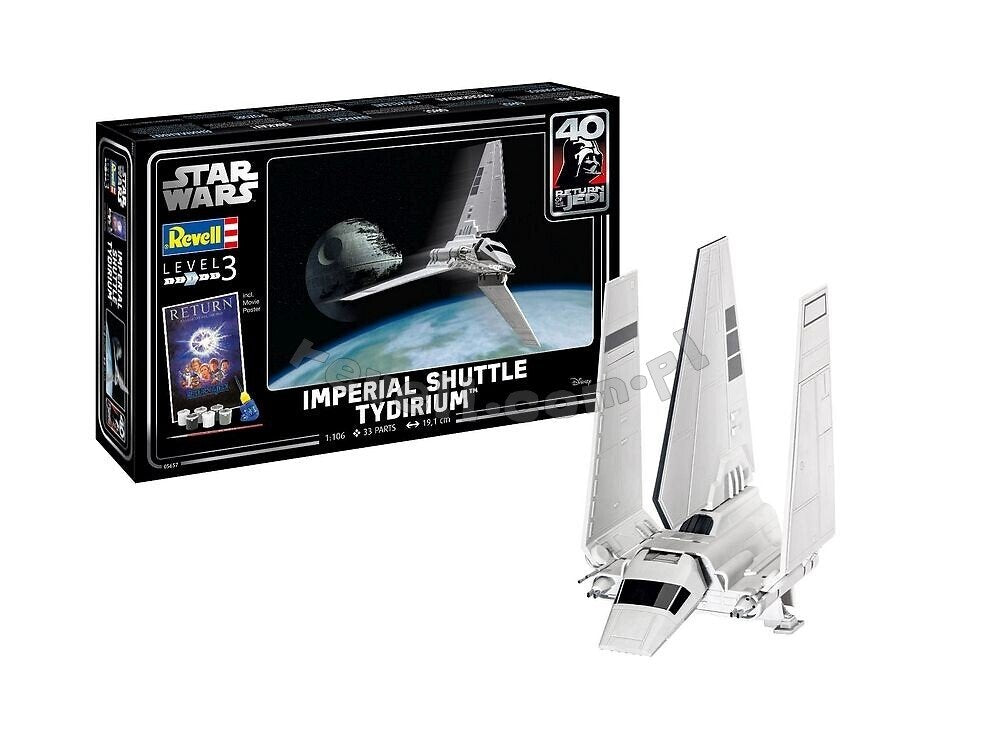 Revell 05657 Imperial Shuttle Tydirium STAR WARS SET 1/106 – image 2