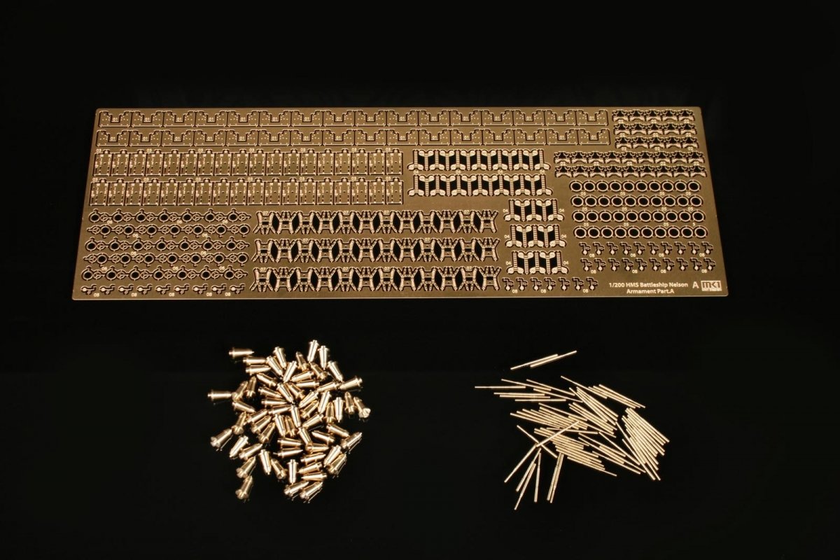 MK1 Design MS-20010 HMS NELSON ARMAMENT SET 1/200 – imagen 10