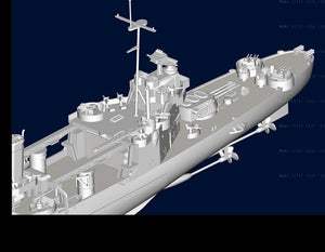 Trumpeter 05747 USS San Francisco CA-38 1944 1/700 – obrázek 8