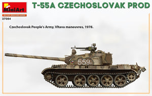 Miniart 37084 T-55A CZECHOSLOVAK PRODUCTION 1/35 – obrázek 5
