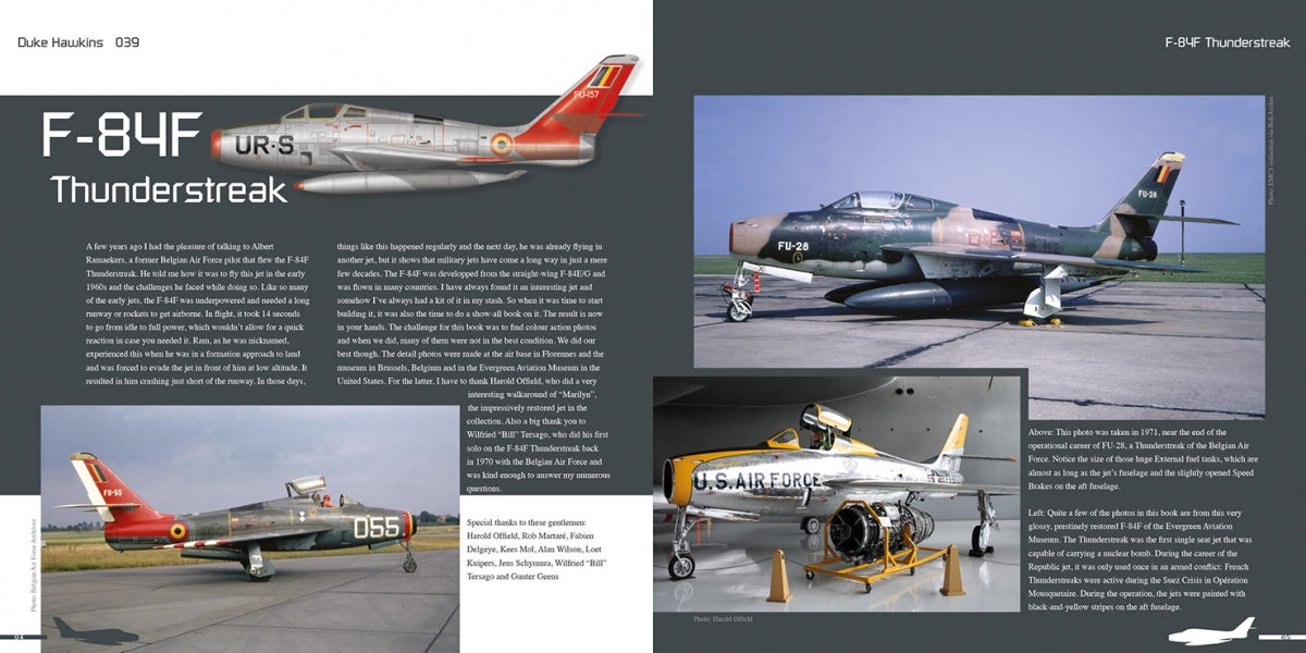HMH Publications DH-039 Republic F-84 F Thunderstreak - Aircraft in Detail 039 (English Version) – image 2