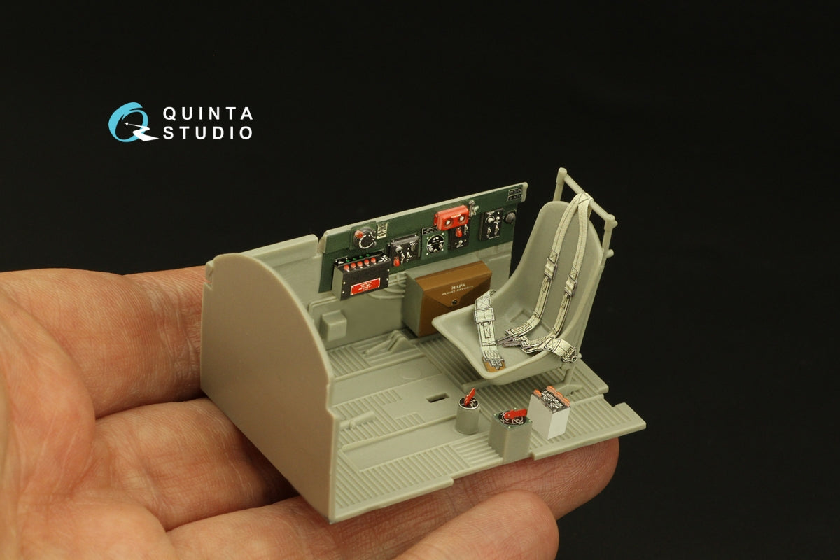 Quinta Studio QD32190 P-47N Thunderbolt 3D-Printed colored Interior on decal paper (Trumpeter) 1/32 – Bild 7