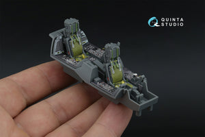Quinta Studio QD48593 F-14D Super Tomcat 3D-Printed &amp;amp; colored Interior on decal paper (GWH) 1/48 – image 6