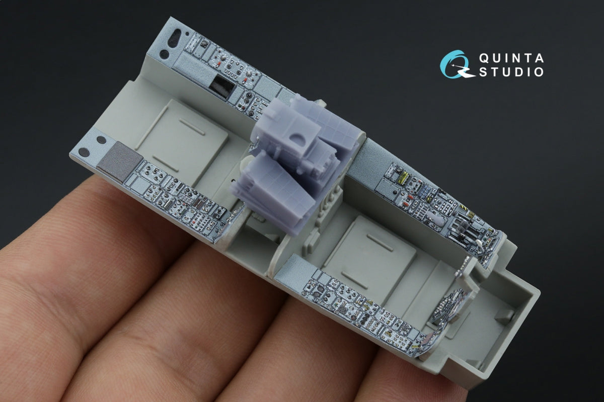 Quinta Studio QDS+48520 Tornado Gr.1 3D-Printed coloured Interior on decal paper (Italeri) (small version) (with 3D-printed resin parts) 1/48 – zdjęcie 10