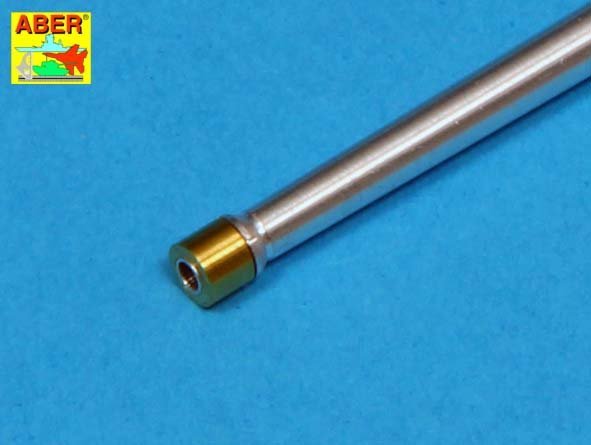 Aber 35L-138 US 76 mm M1A2 barrel with thread protector for Sherman M4 series tanks with M62 mount Tasca (1/35) – obrázek 4