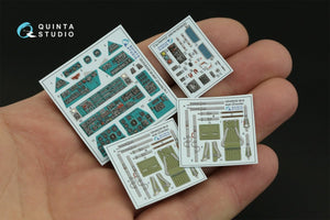 Quinta Studio QD48339 Mi-8MT 3D-Printed &amp;amp; colored Interior on decal paper (Zvezda) 1/48 – imagen 2